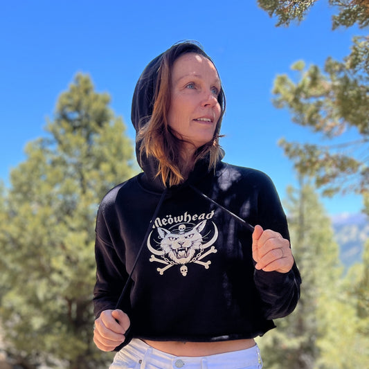 Meƶwhead Women's Crop Hoodie
