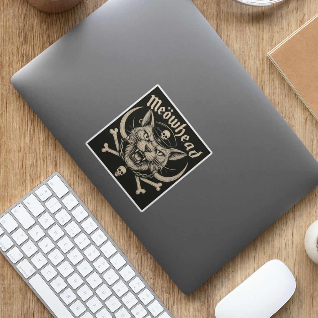 Meöwhead Sticker